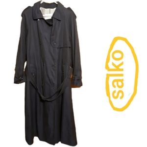 ⏰️Dark blue trench coat